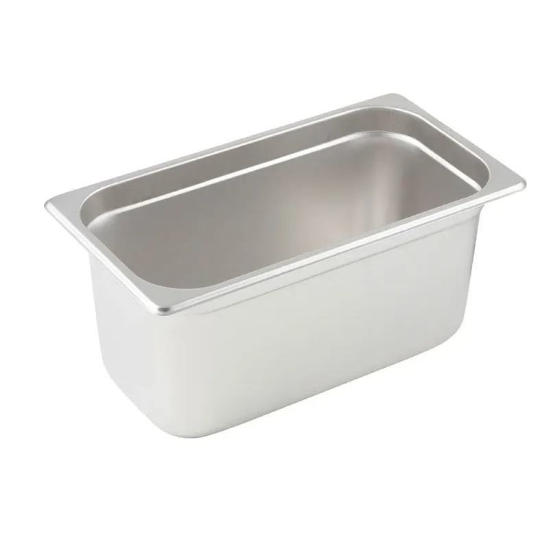 Stainless Steel Steam Table Pan 1/3" - 6" Depth