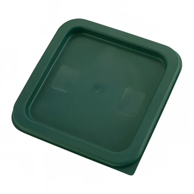 Cover for Square Food Container Fits 2 qt. and 4 qt. - Green