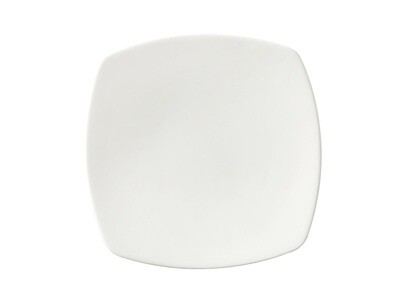 Plato Principal Cuadrado Corona Blanco Asia 10 ⅝ Plato Principal Cuadrado Corona Blanco Asia 10 ⅝"