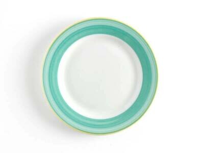 Plato Postre Redondo Corona Calypso Verde 8 Plato Postre Redondo Corona Calypso Verde 8"