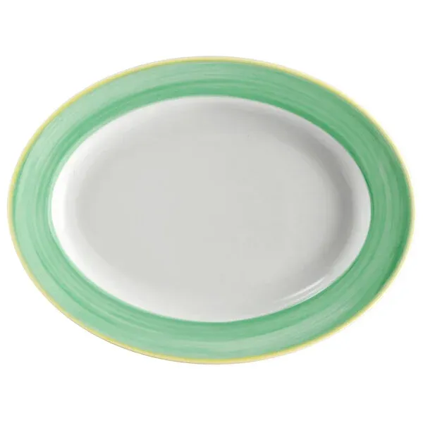 Bandeja Ovalada 11.9" x 8.9" Calypso Verde
