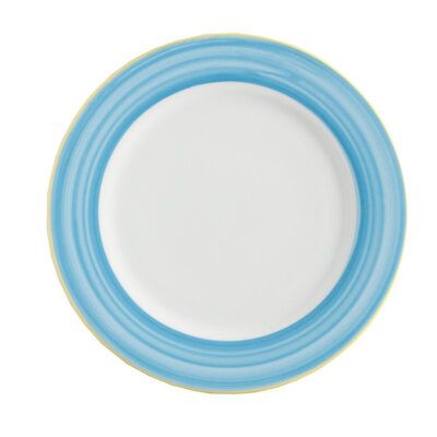 Plato Redondo 12" Calypso Azul