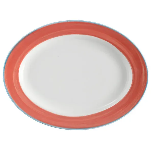 Bandeja Ovalada 11.9" x 8.9" Calypso Coral