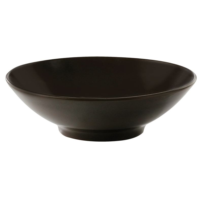 Rimmed Pasta Bowl 18.2 oz. - 9 1/4in Mercury (Brown)