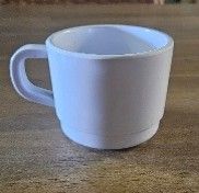 Pocillo Té / Café Melamina Blanco 10 oz. (72/caja)