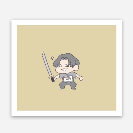 Fear of Yoongi Sticker