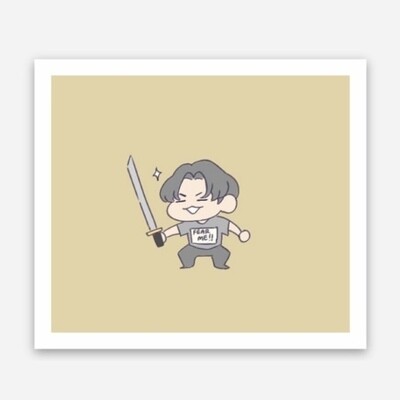 Fear of Yoongi Sticker