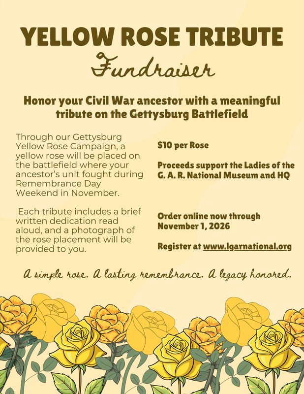 LGAR Yellow Rose Remembrance