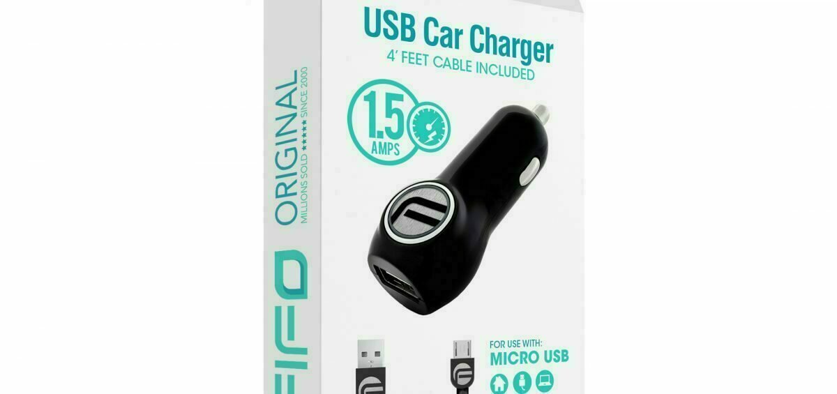 USB CAR CHARGER FOR ANDROID / 10317 - 7928