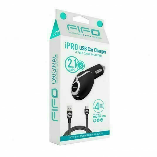 60109 USB CAR CHARGER 1.5 AMPS WITH CABLE