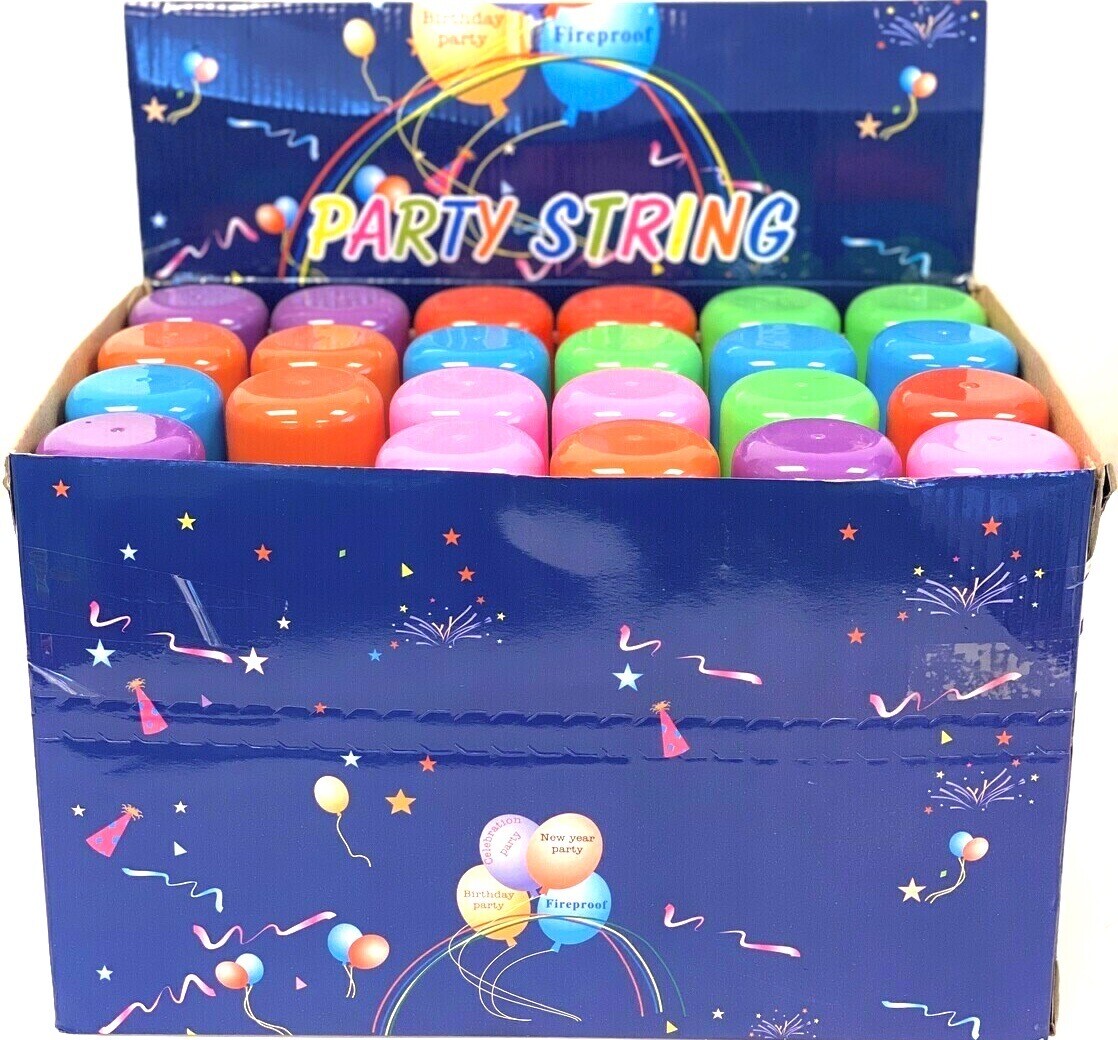 $2.99 NOVELTY MIX / PARTY STRING CAN (24)  / 1748 - B8700