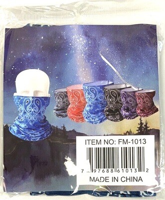 B249 STRETCHABLE BANDANA PRINT GAITER