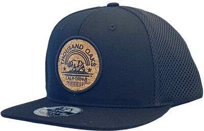 CALIFORNIA CITY ROUND CORK SNAPBACK​ HAT