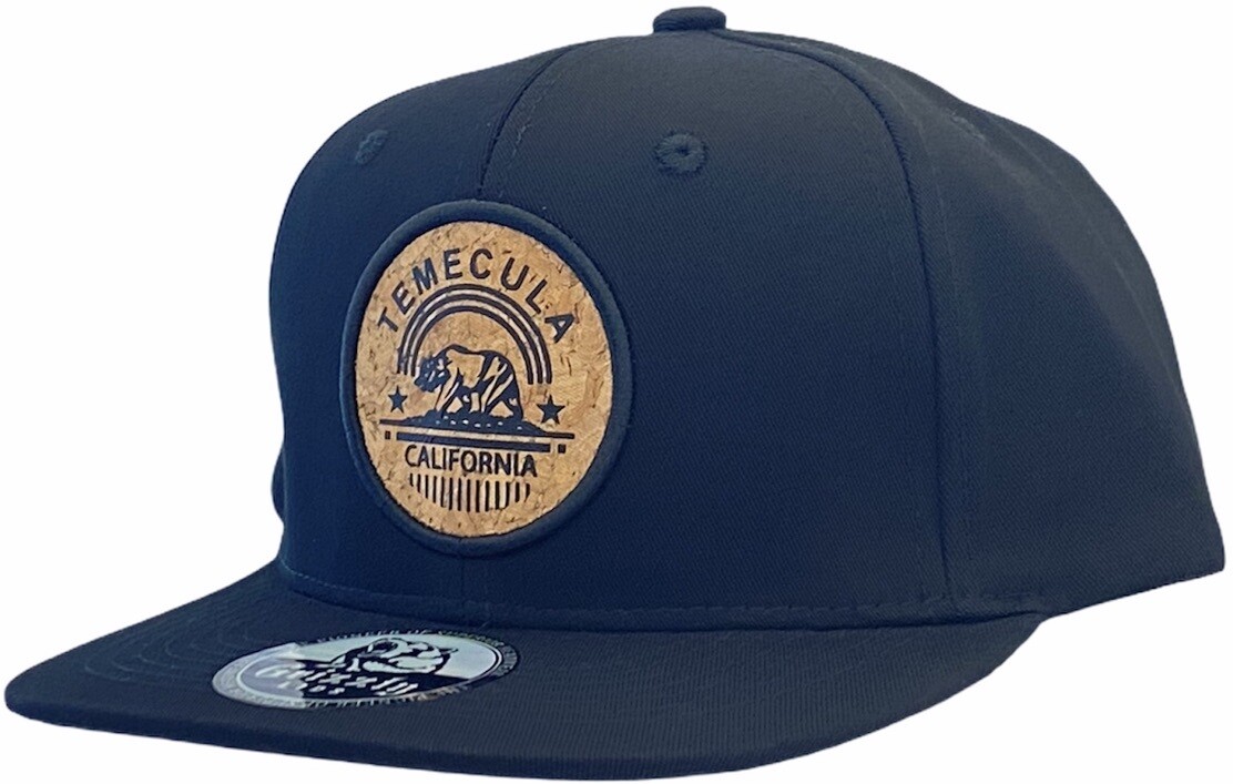 CALIFORNIA CITY ROUND CORK SNAPBACK​ HAT