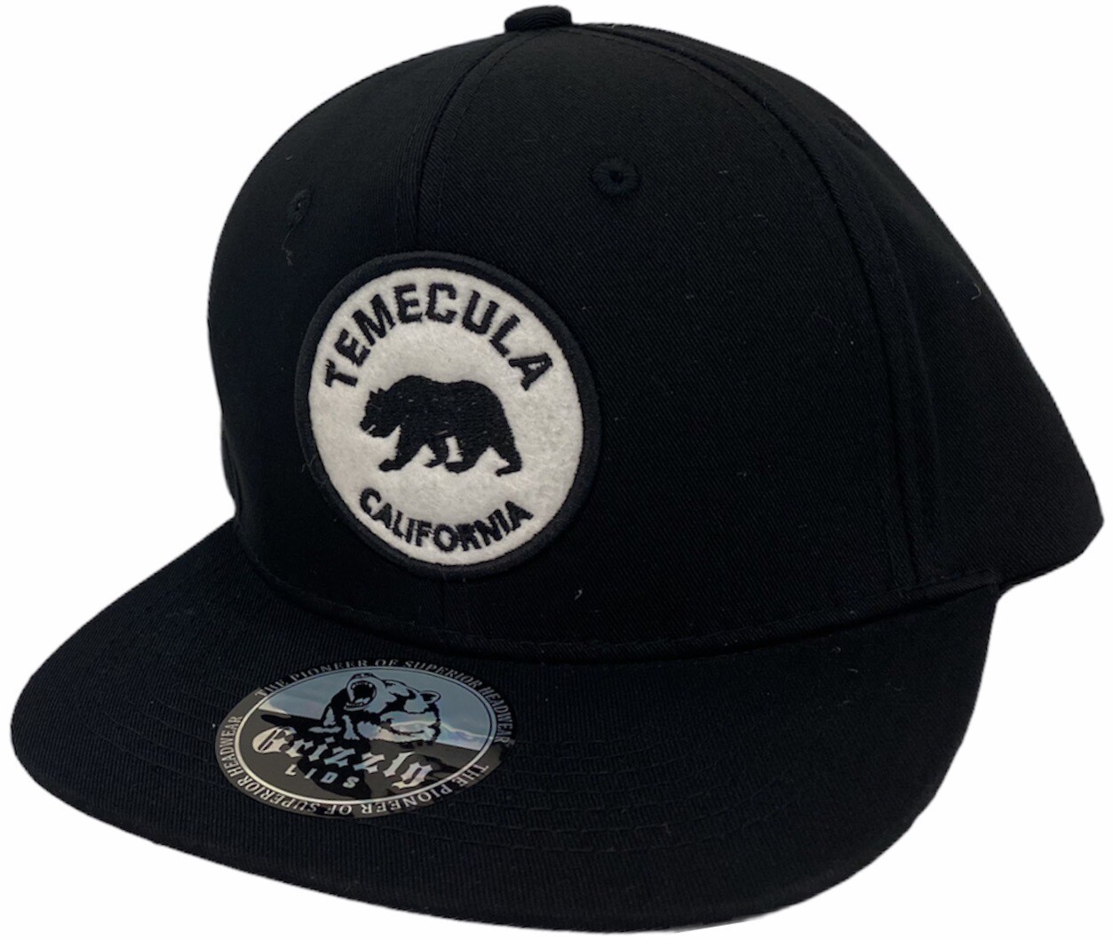 CALIFORNIA STATE CITY ROUND FELT SNAPBACK​ HAT