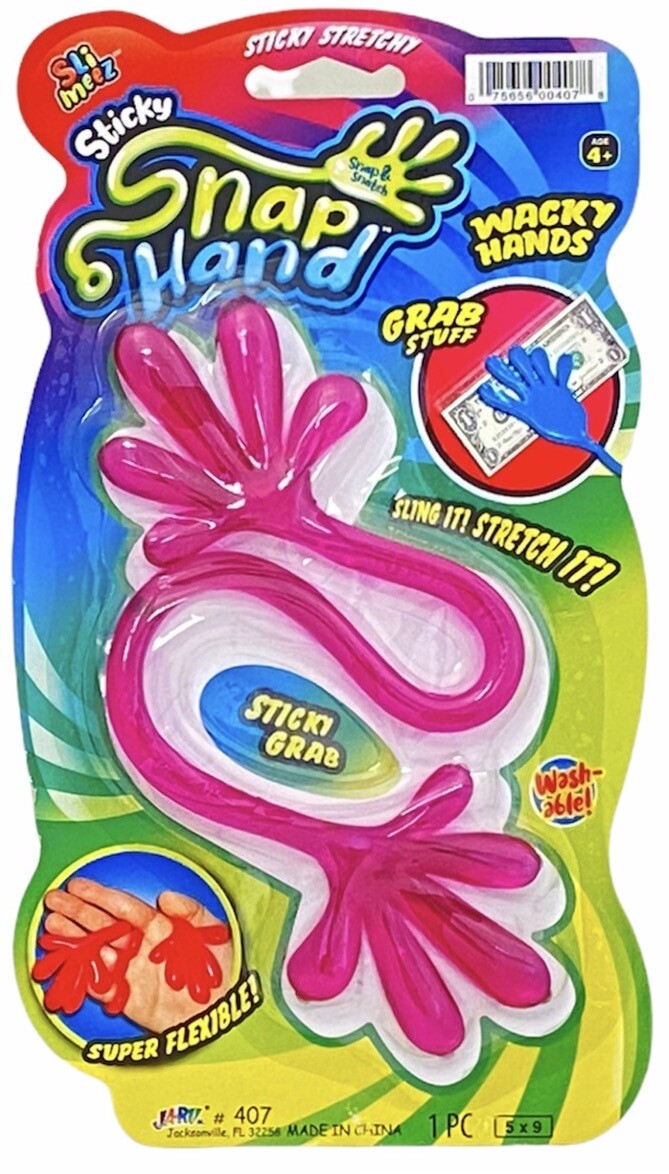 $3.59 NOVELTY MIX / SLIMEEZ WACKY HANDS / 1748-407