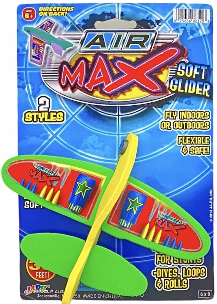 $3.99 NOVELTY MIX / 2325 AIR MAX FOAM GLIDER 129-2325