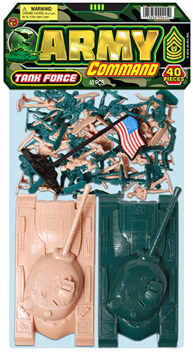 $4.99 NOVELTY MIX / 445 ARMY COMMAND TANK FORCE 310-445