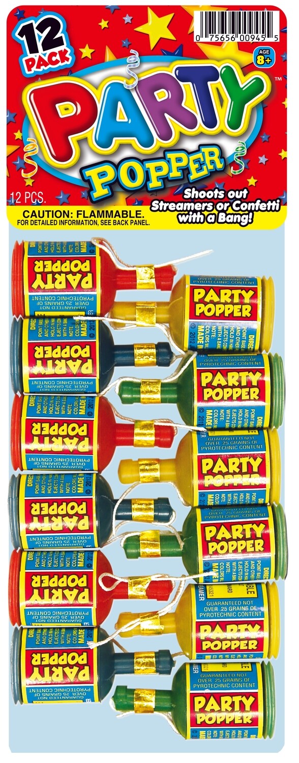 945 PARTY POPPERS