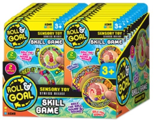 $3.99 NOVELTY MIX / ROLL & GOAL SENSORY / 129-4776