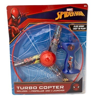 $9.99 NOVELTY MIX | SPIDERMAN LARGE COPTER LAUNCHER | 118 - 31432SPD