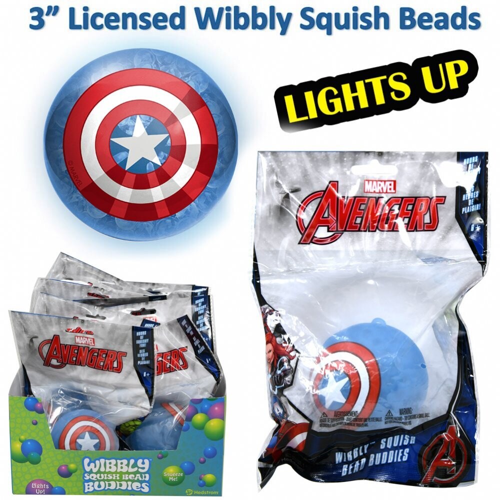 $8.99 NOVELTY MIX / SPIDERMAN 3" WIBBLY SQUISH BEADS / MC-9 - 532960UPD