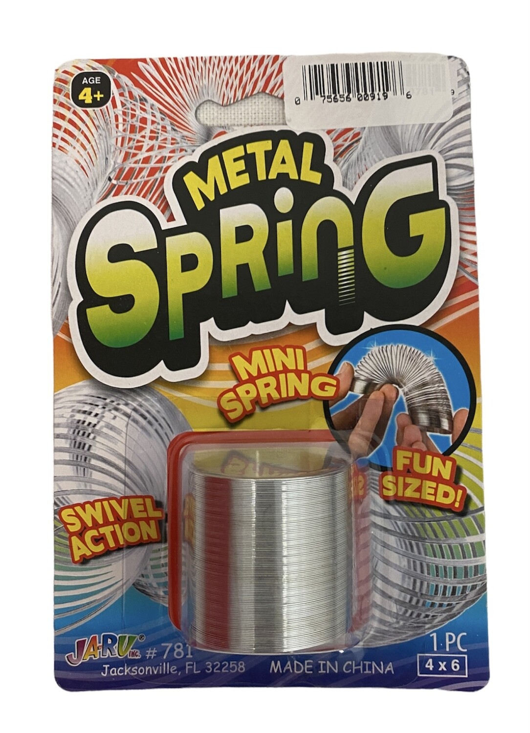 $3.59 NOVELTY MIX / METAL SPRING SLINKY / 1748-781