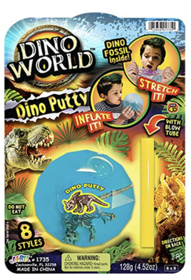 $4.99 TOY MIX / Dino World Dino Putty / 310-1735