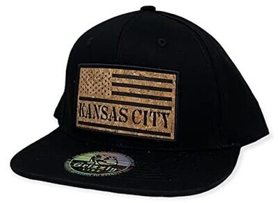 GRIZZLY USA FLAG CITY CORK EMBROIDERED