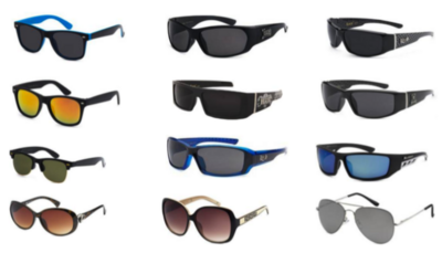1966-1299 GRIZZLY SHADES BEST VARIETY MIX $12.99 PREMIUM SUNGLASSES