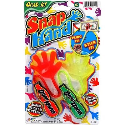 $3.59 NOVELTY MIX / STICKY SNAP HAND STICKY GRAB / 1748-315