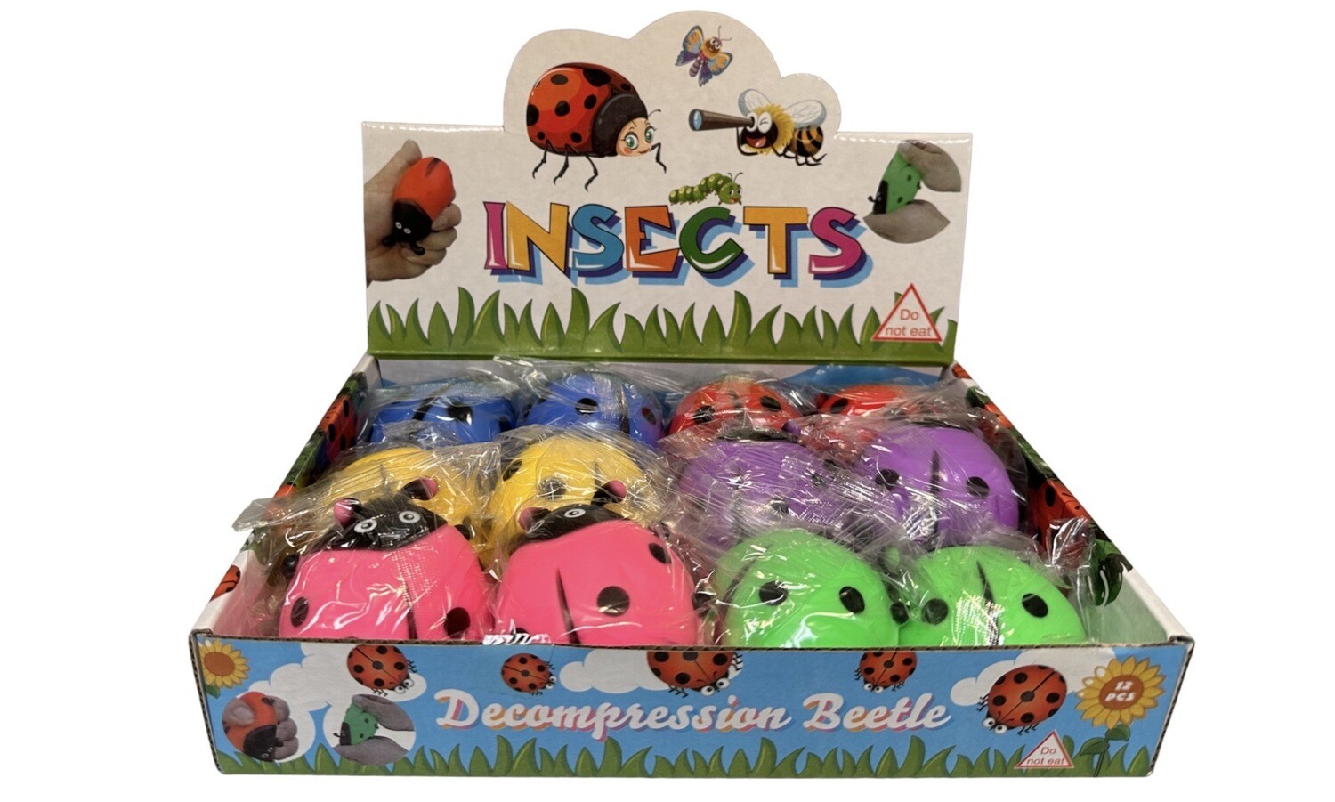 $1.99 NOVELTY MIX / INSECT SQUISH TOY / P-7001 - B-16