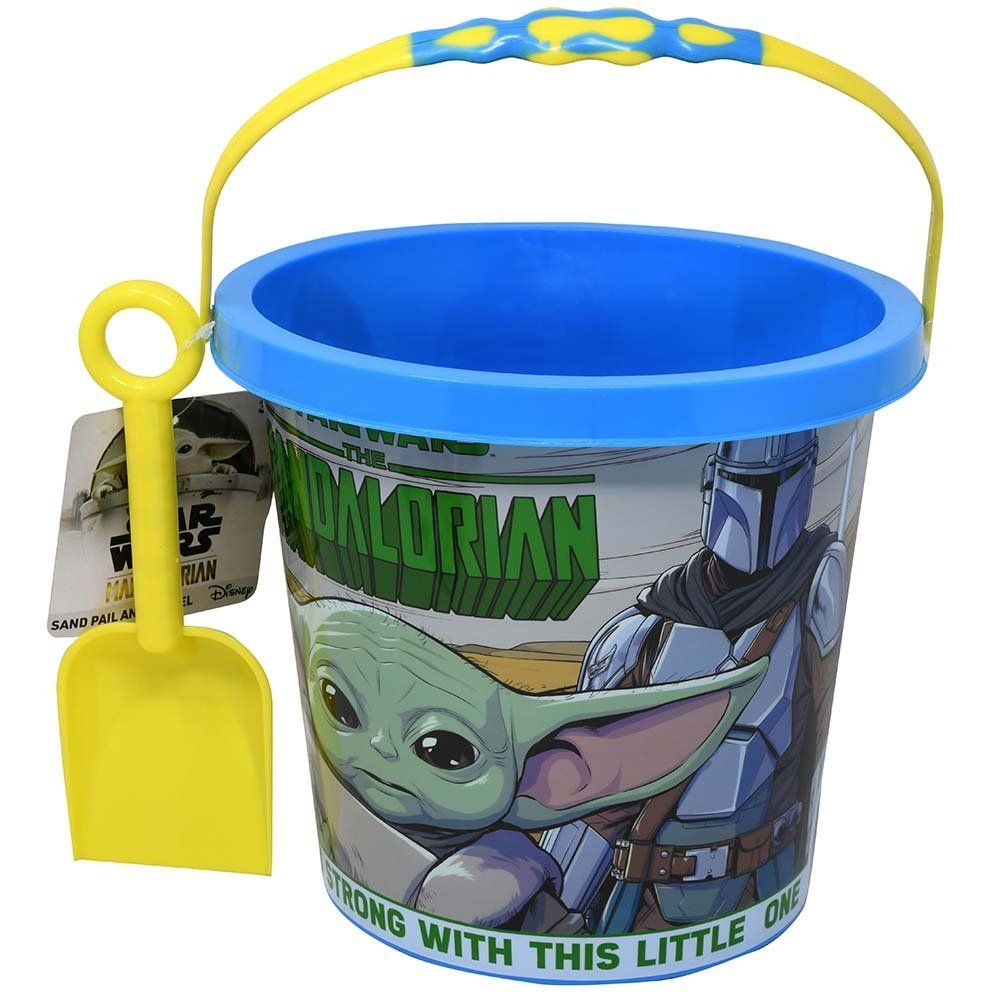 N599 Star Wars The Mandalorian Sand Pail and Shovel