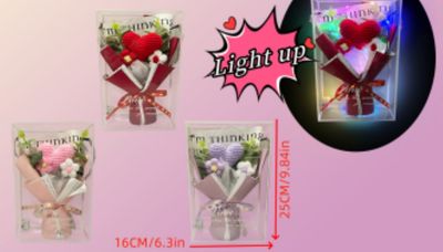 $9.99 NOVELTY MIX / LIGHT UP YARN ROSE
