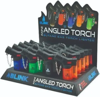 597 BLINK METAL ANGLE TORCH LIGHTERS