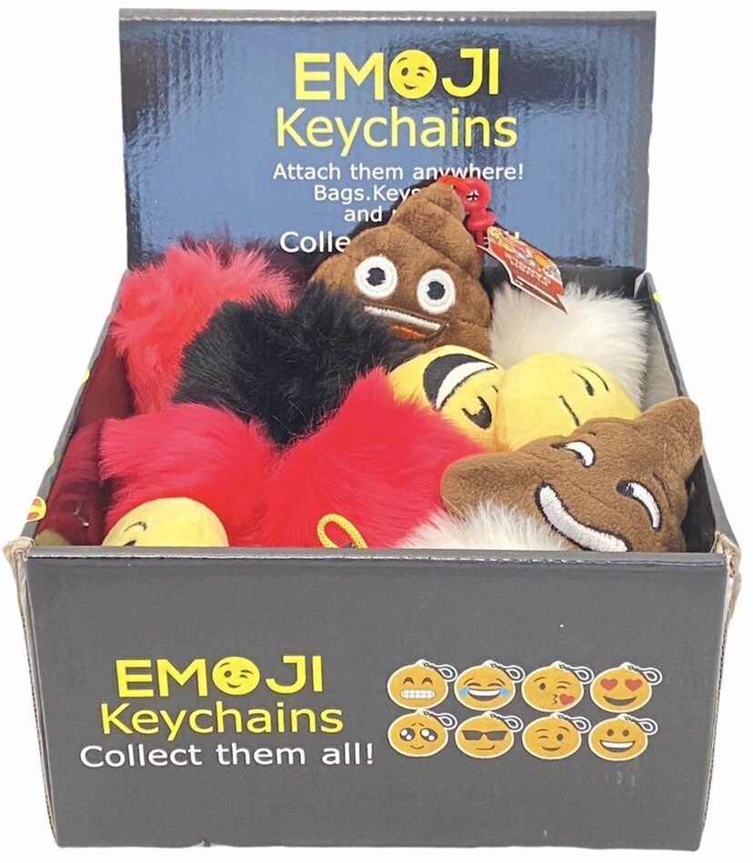 $1.99 NOVELTY MIX / Emoji EMOJI KEYCHAIN (50)