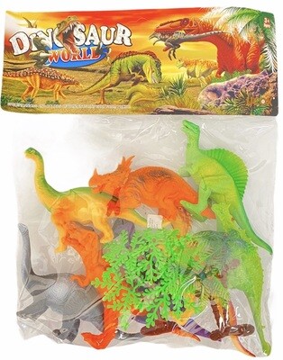 N999 - HS-9476 8 PC DINOSAUR SET