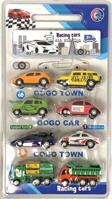 $8.99 NOVELTY MIX / MC-9 PULL BACK RACING CARS / MC-9 - MC-9