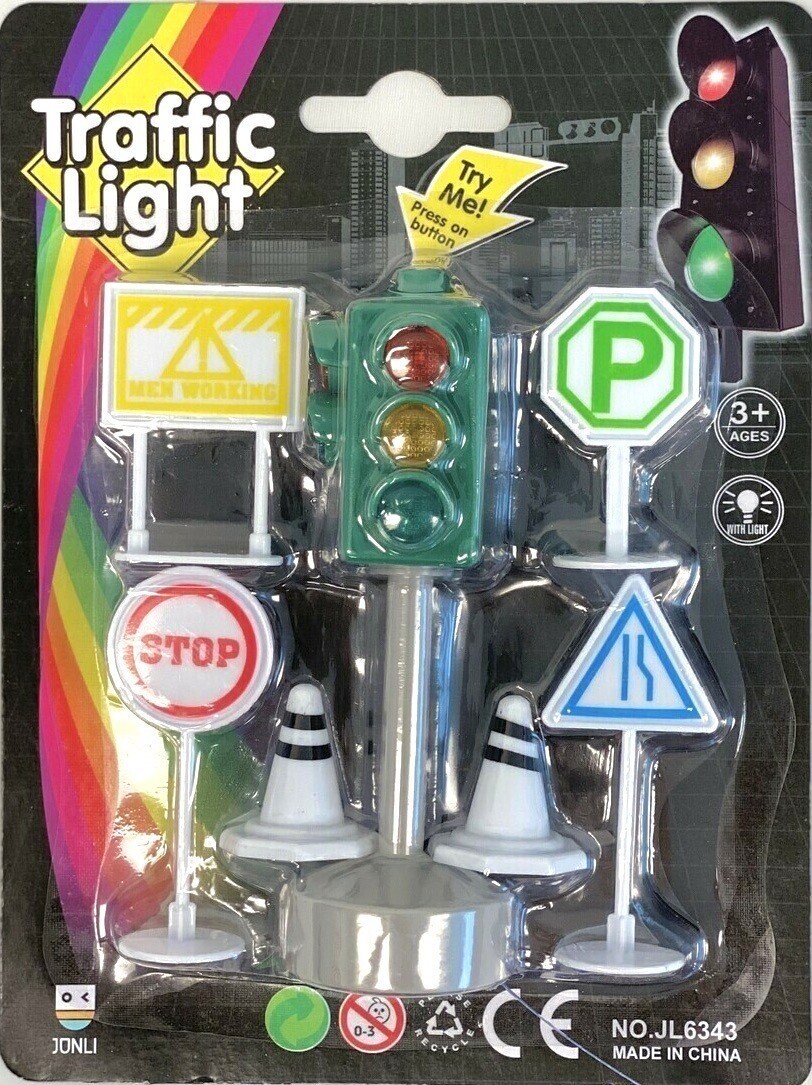 N229 NOVELTY MIX /  TRAFFIC LIGHT SET, Product: P-7001 (TRAFFIC LIGHT SET)