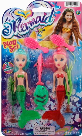 $4.99 NOVELTY MIX / 2299 MERMAID PLAY SET / 310-2299