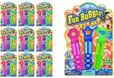 $5.99/NOVELTY MIX / BLITZ TRIPLE MINI BUBBLES / n599-1512 $5.99/NOVELTY MIX / BLITZ TRIPLE MINI BUBBLES / n599-1512