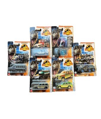 N599 NOVELTY MIX / JURASSIC WORLD / MATCHBOX CARS