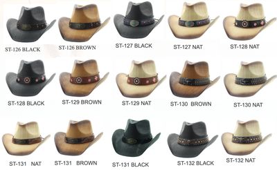 HW2499 COWBOY HATS BEST VARIETY