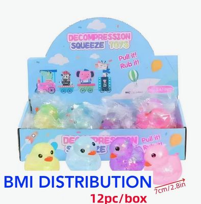 Duck Squishy Stress Relief Toys - Set of Colorful Glitter Fidget Toys, Cute Soft Squeeze Toys, Moldable Sensory Toy for Adults, Kids, and Party Favors—Anxiety Relief Squishy Toys Duck Squishy Stress Relief Toys - Set of Colorful Glitter Fidget Toys, Cute Soft Squeeze Toys, Moldable Sensory Toy for Adults, Kids, and Party Favors—Anxiety Relief Squishy Toys