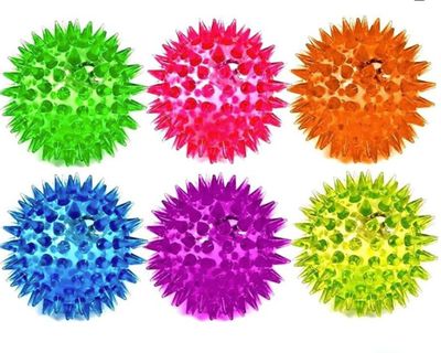 $3.99 NOVELTY MIX / LIGHT UP SPIKE BALL/ N399-695