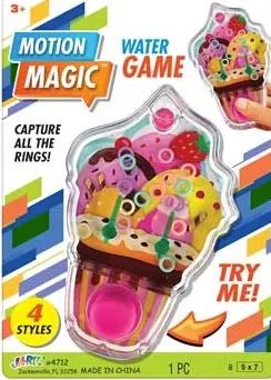 Motion Magic Water Game Handheld Ring Toss Toy for Kids/N399-4712