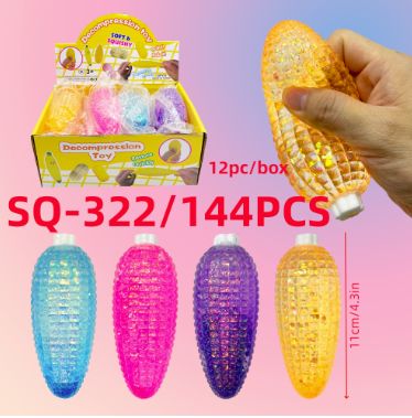 Corn Squishy Toy, Slow Rising Fidget Toy Stress Relief Squeeze Squishy for Adult Gifts Party Favor
