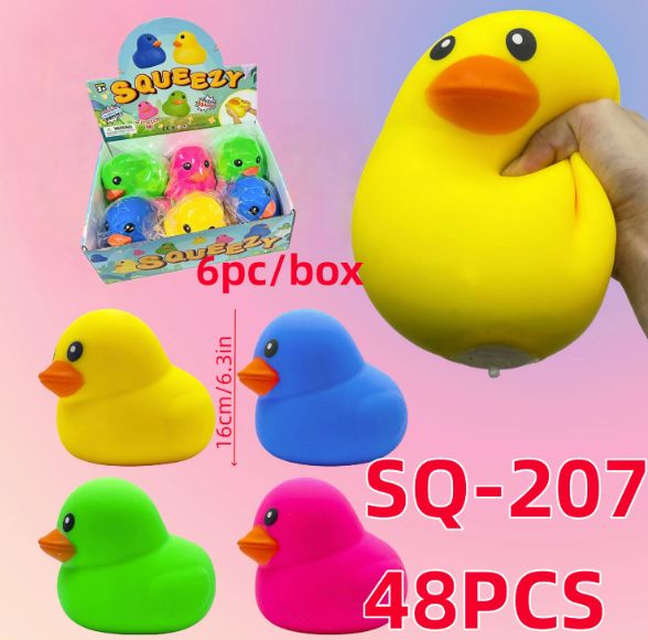 Giant Duck Squishy, Slow Rising Duck Squishies | Realistic Duck Squeeze Toys, Soft Stress Relief Fidget Toys, Fun Desk Decor &amp; Party Favors