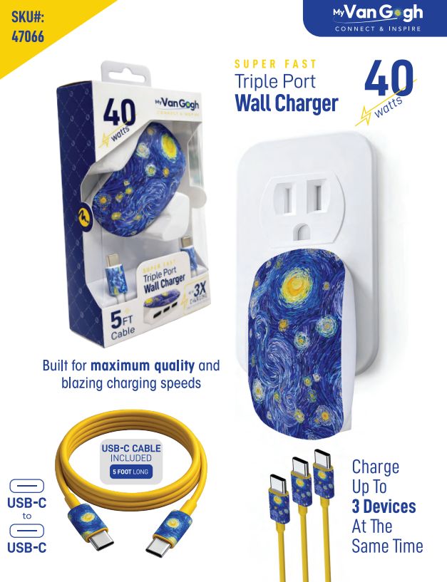 FIFO TRIPLE MOUSE CHARGER