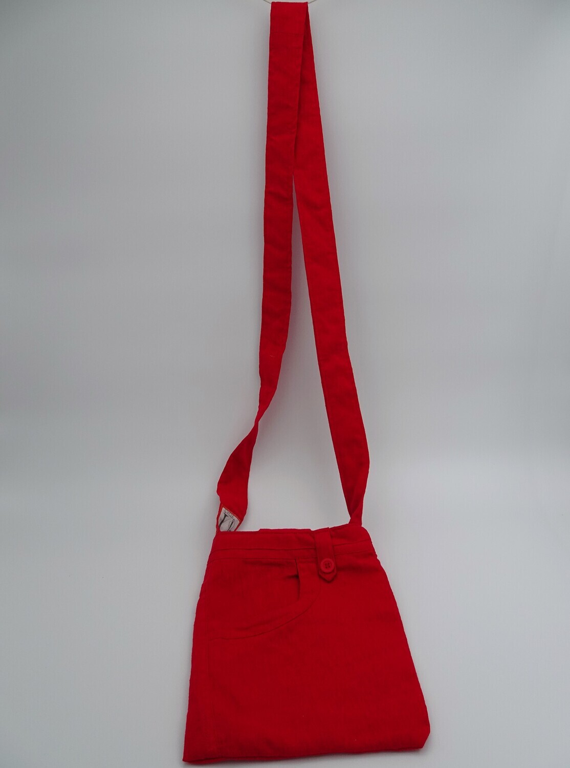Red Festival Jeans Bag